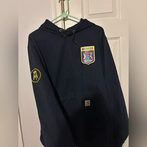 Carhartt Michigan Hoodie - Navy